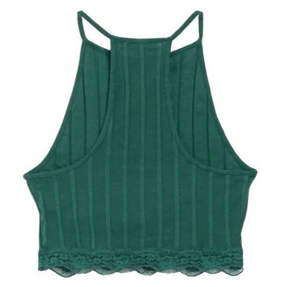 Free People All Your Love Crop Halter Bralette - Picture 2 of 2